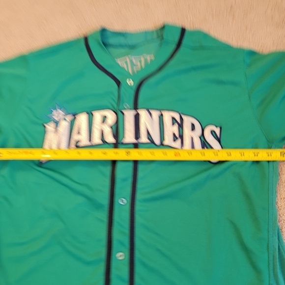 Seattle Mariners MLB Baseball Jersey Griffey Jr. #24 Size 44 - Picture 6 of 11